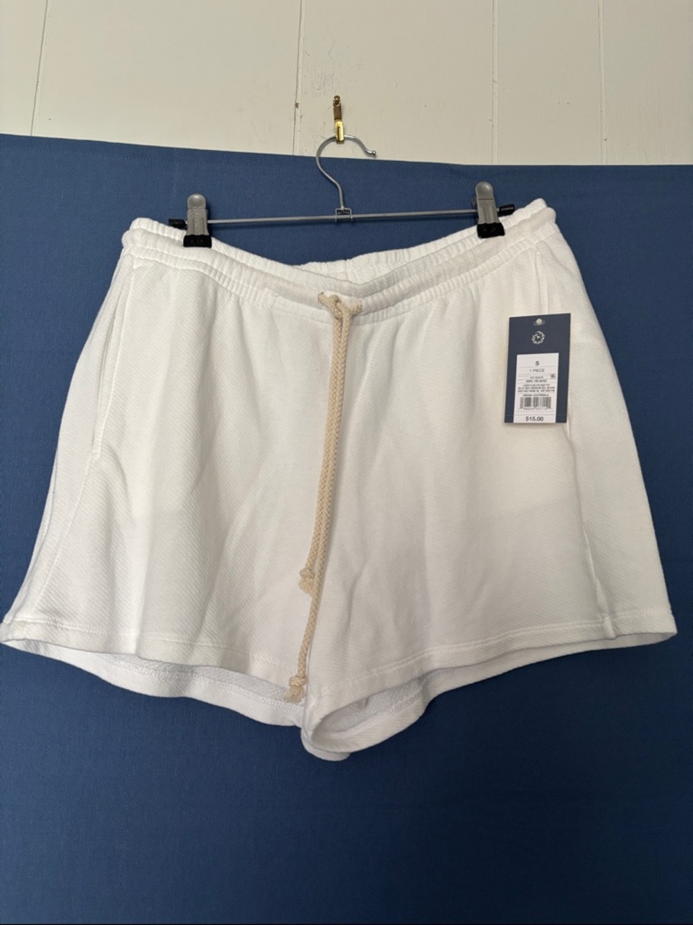 Universal Thread White Athletic Drawstring Shorts